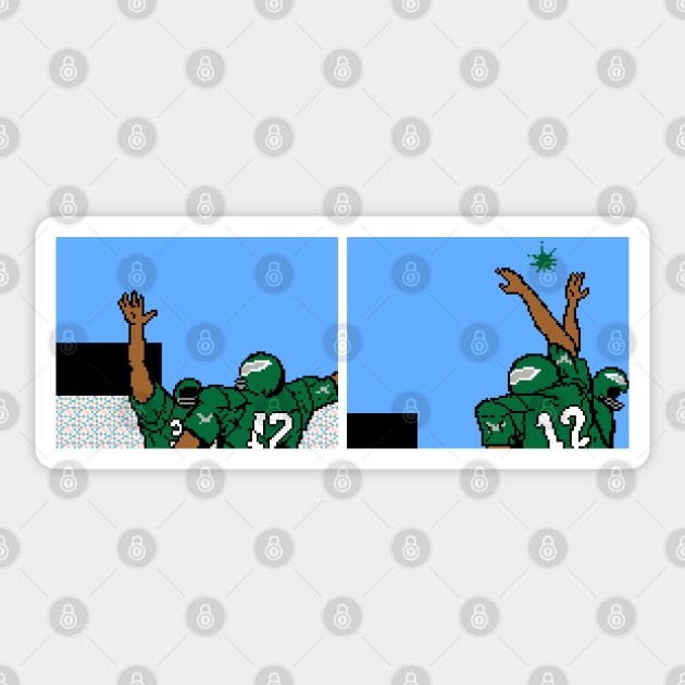 Tecmo High Five - Philly Sticker by The Pixel League